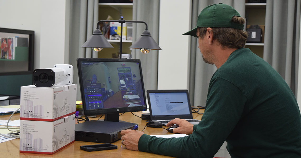 Industrial Plant - Product Monitoring Cameras